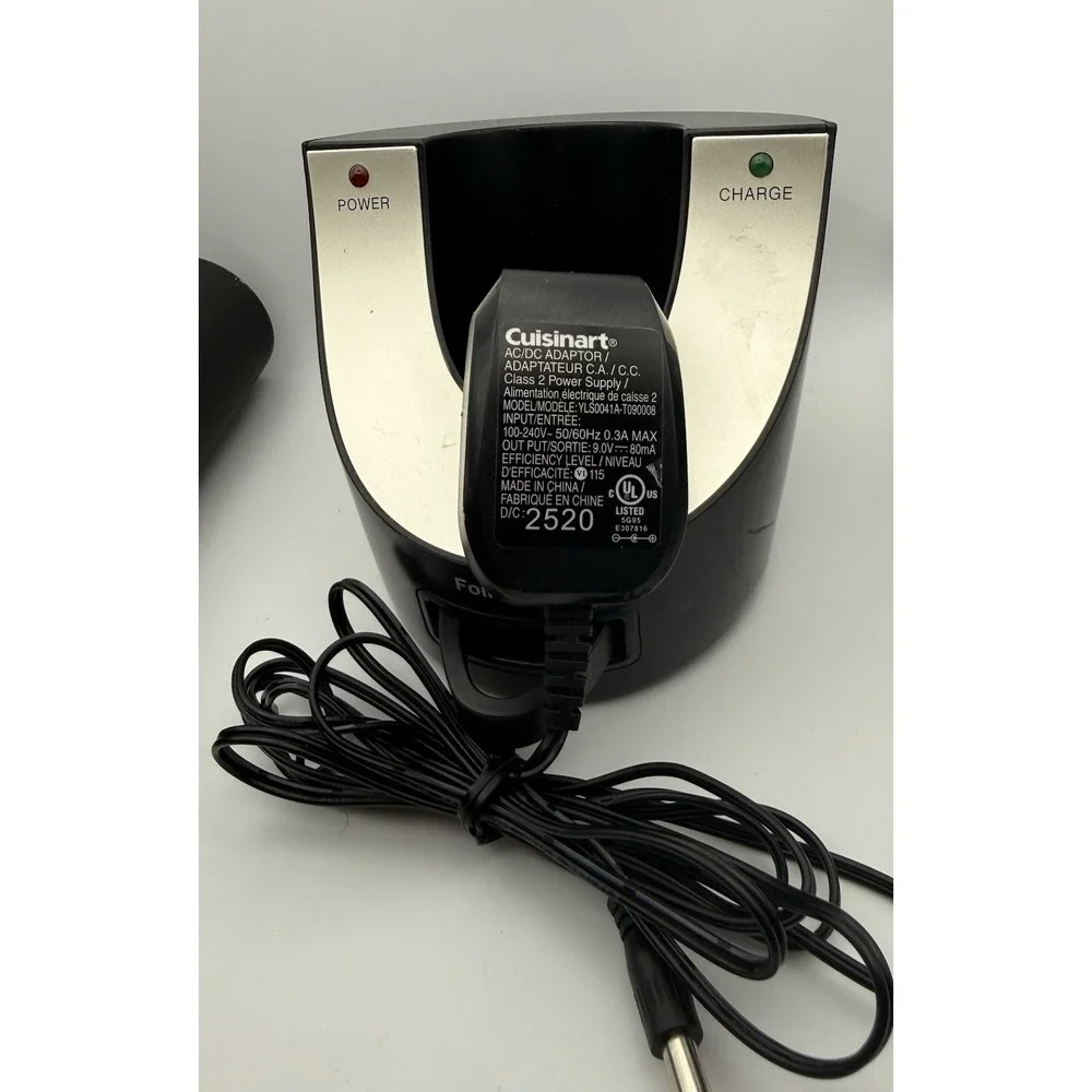Cuisinart CWO-50 Cordless Wine Opener Charging Base Foil Cutter